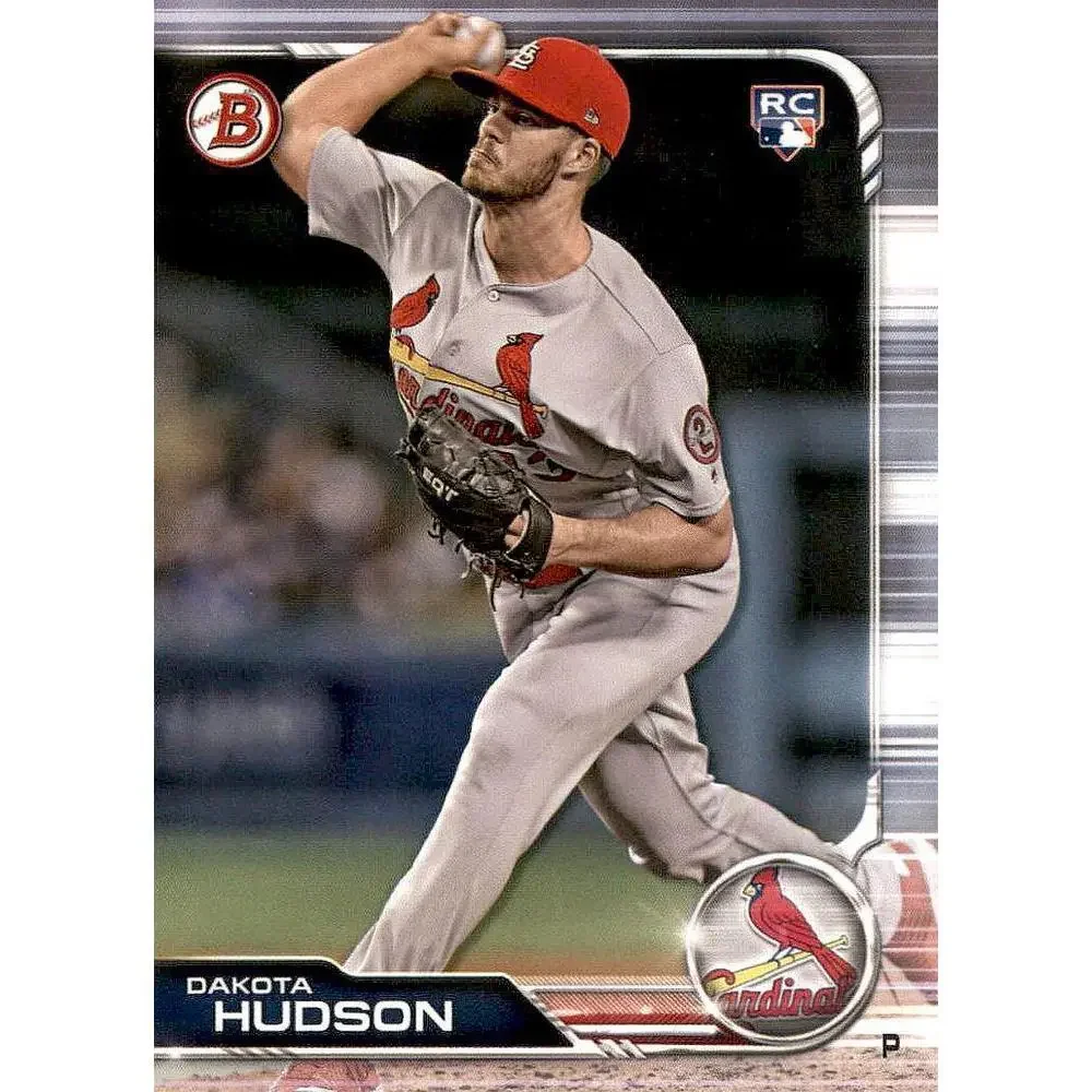 2019 Bowman Dakota Hudson RC #73 St. Louis Cardinals